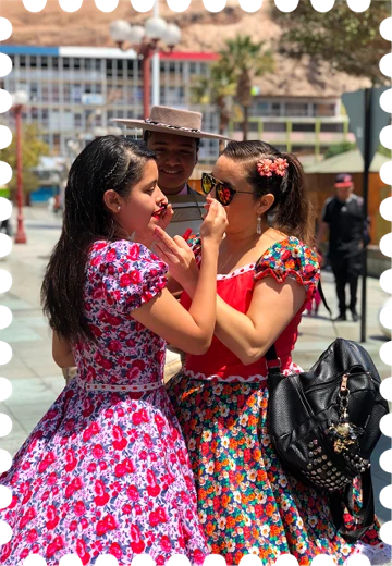 Bailarinas de cueca